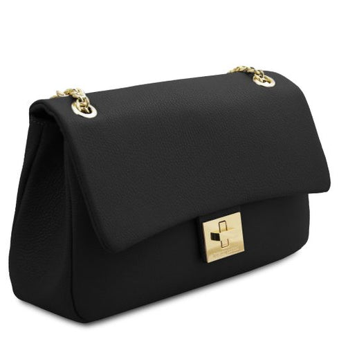 Elettra - Soft leather shoulder bag